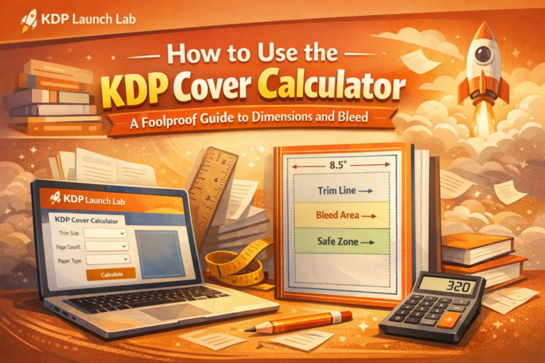 How to Use the KDP Cover Calculator: A Foolproof Guide to Dimensions and Bleed